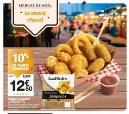 Promocash LAMBWESTON Cheddar jalapeños offre