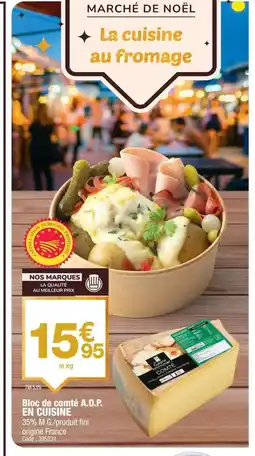 Promocash EN CUISINE Bloc de comté A.O.P offre