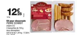 Promocash PIERRE SCHMIDT Kit pour choucroute offre