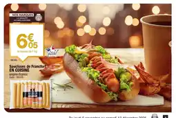 Promocash EN CUISINE Saucisses de Francfort offre