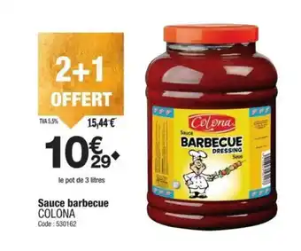 Promocash COLONA Sauce barbecue offre