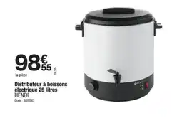 Promocash HENDI Distributeur à boissons électrique offre
