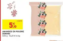 Intermarché DOMINO Amandes en poudre offre