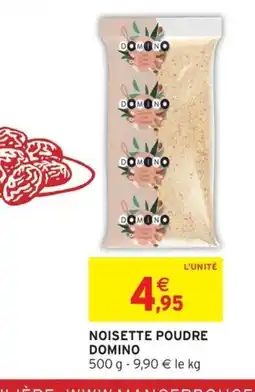 Intermarché DOMINO Noisette poudre offre