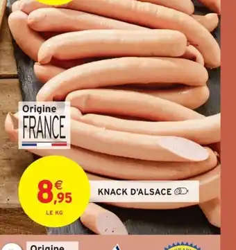 Intermarché Knack d'alsace offre