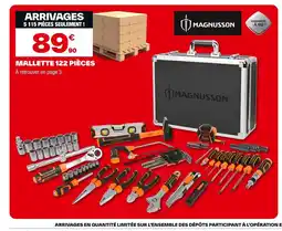 Brico Dépôt Mallette 122 pièces offre