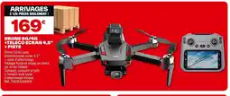 Brico Dépôt Drone 5g/4g +teleco ecran 4,5" + piste offre