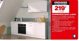 Brico Dépôt Cuisine en kit elya offre