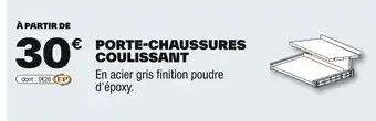 Brico Dépôt Porte-chaussures coulissant offre
