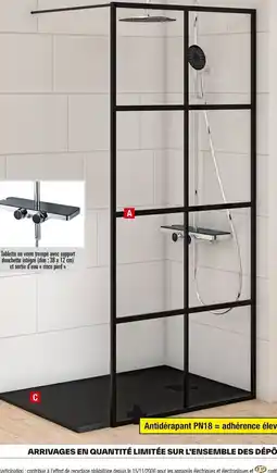 Brico Dépôt Paroi walk-in type industriel offre