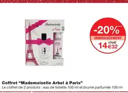 Monoprix MADEMOISELLE ARBEL A PARIS Coffret offre