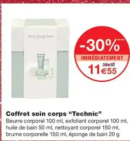 Monoprix TECHNIC Coffret soin corps offre