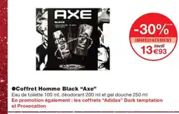 Monoprix AXE Coffret Homme Black offre