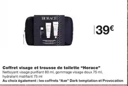 Monoprix HORACE Coffret visage et trousse de toilette offre
