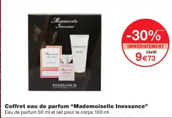 Monoprix MADEMOISELLE INESSANCE Coffret eau de parfum offre