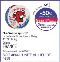 Monoprix LA VACHE QUI RIT offre