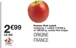 Monoprix Pomme Pink Lady offre