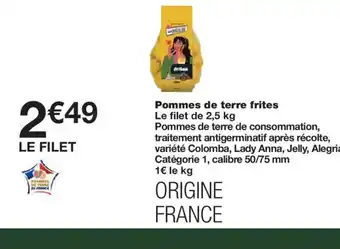 Monoprix Pommes de terre frites offre