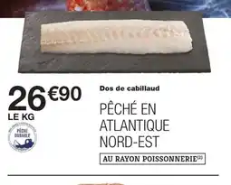 Monoprix Dos de cabillaud offre