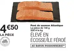 Monoprix Pavé de saumon Atlantique offre