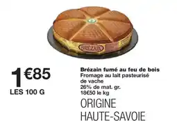 Monoprix Brézain fumé au feu de bois offre
