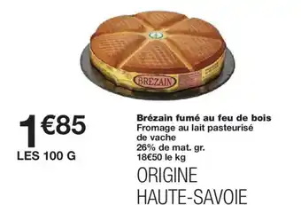 Monoprix Brézain fumé au feu de bois offre