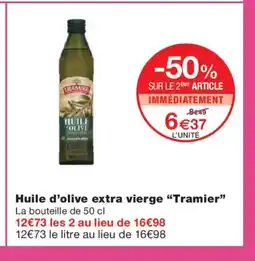 Monoprix TRAMIER Huile d'olive extra vierge offre