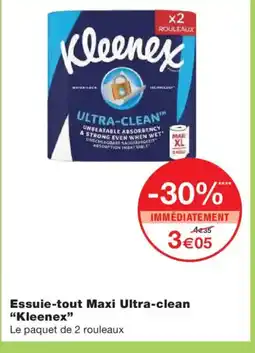 Monoprix KLEENEX Essuie-tout Maxi Ultra-clean offre