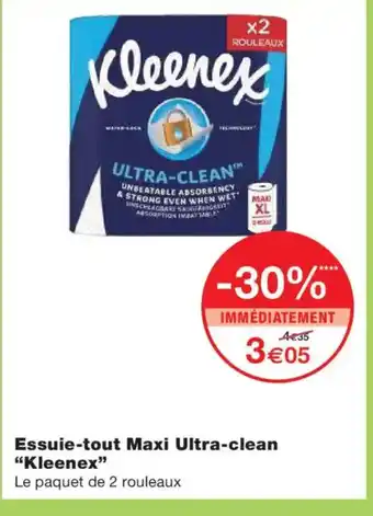 Monoprix KLEENEX Essuie-tout Maxi Ultra-clean offre