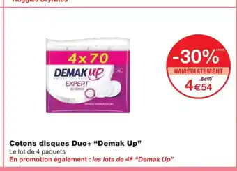 Monoprix DEMAK UP Cotons disques Duo+ offre