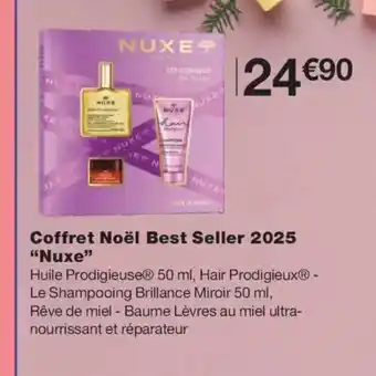 Monoprix NUXE Coffret Noël Best Seller 2025 offre