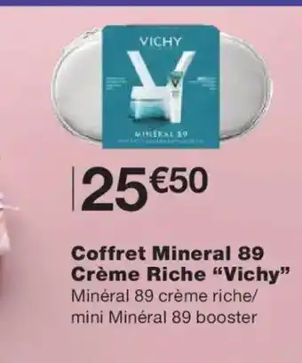 Monoprix VICHY Coffret Mineral 89 Crème Riche offre
