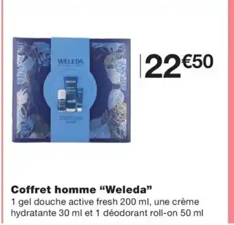 Monoprix WELEDA Coffret homme offre