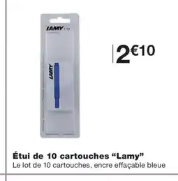 Monoprix LAMY Étui de 10 cartouches offre