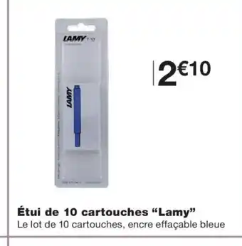 Monoprix LAMY Étui de 10 cartouches offre