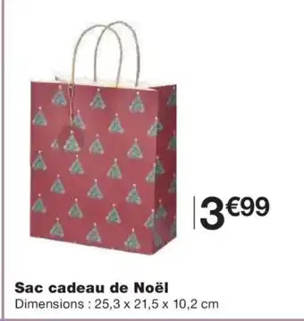 Monoprix Sac cadeau de Noël offre