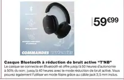 Monoprix T'NB Casque Bluetooth à réduction de bruit active offre
