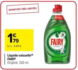 Carrefour FAIRY offre