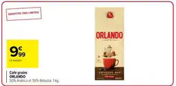 Carrefour Café grains ORLANDO offre