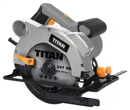 Brico Dépôt Titan scie circulaire 1 200w 165 mm offre