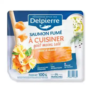 Carrefour Market Delpierre saumon fumé à cuisiner offre