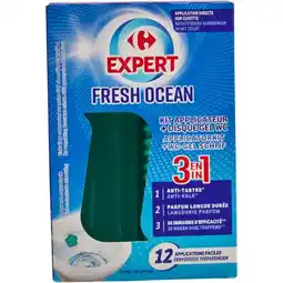 Carrefour Market Carrefour expert kit applicateur + disque gel wc offre