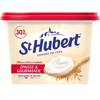 Carrefour Market St hubert crème epaisse offre