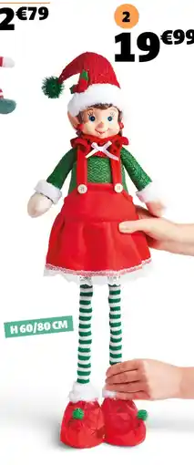 Gifi Lutin ou lutine jambes extensibles offre