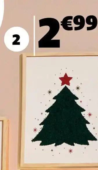 Gifi Cadre décor bouclette offre