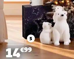 Gifi Décoration famille ours à poser offre