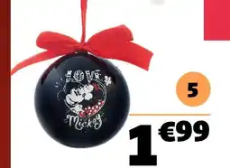 Gifi Disney boule de noël offre