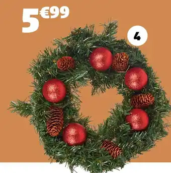 Gifi Couronne décorée offre