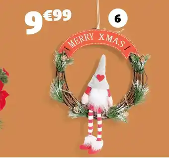 Gifi Couronne décorative offre