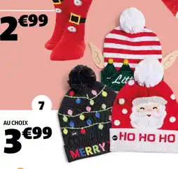 Gifi Bonnet de noël offre